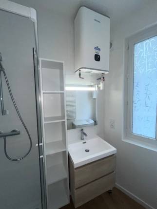 Rénovation d'appartement avec nouvelle salle de bains équipée - Nantes 44