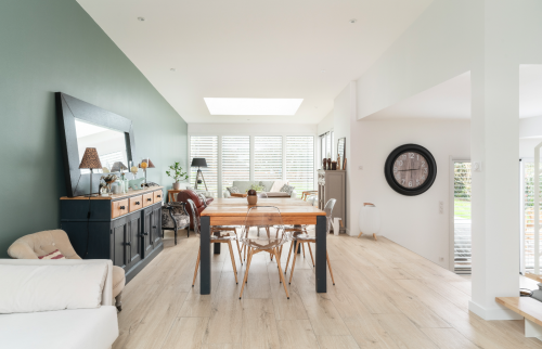 Création d'une extension et rénovation complète maison à Vertou