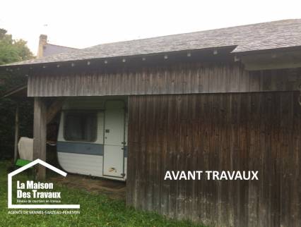 Ancienne grande transformée en chambre parentale