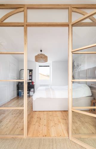 Rénovation complète d'une maison à Bouguenais- verriere