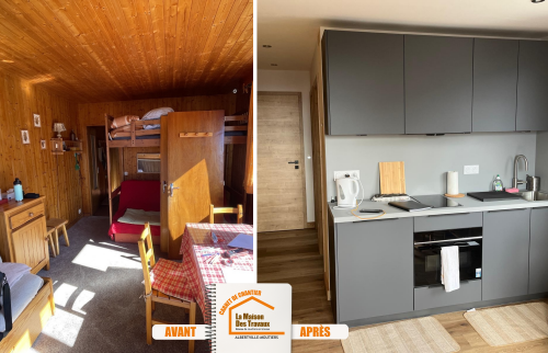 Transformation espace de vie, scan 3D pour rénovation, rénovation complète Savoie