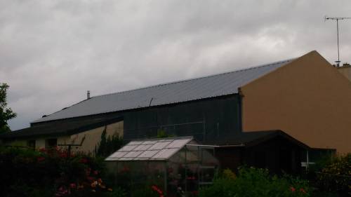 Couverture Bac acier après travaux