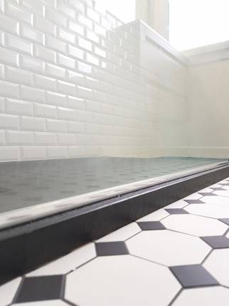 douche à l'italienne