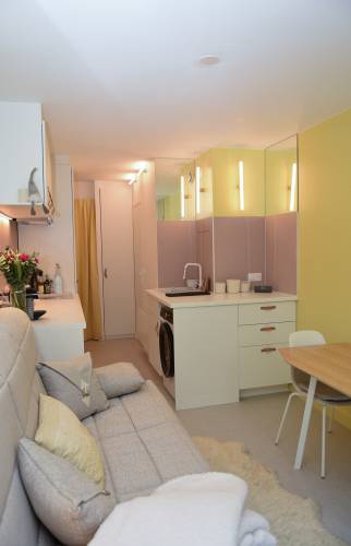 Rénovation d'un studio de 16M² à  paris 17