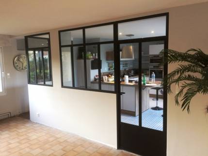 Création d'une verrière d'atelier près de Morlaix (29)