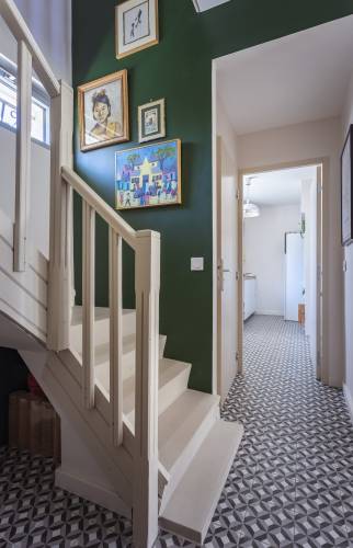 Escalier intégralement rénové