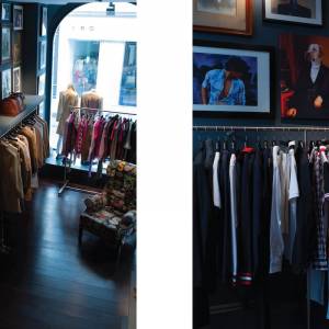 Aménagement de l'intérieur de la boutique