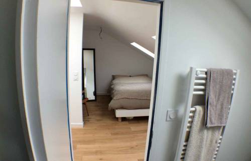 Salle de Bains communicant sur espace nuit - Nantes