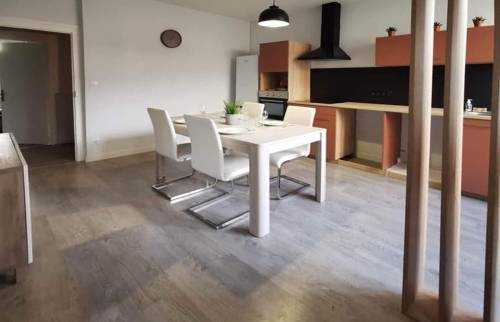 Le salon et cuisine