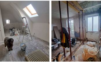 Rénovation du deuxième étage d’une maison à Colombes