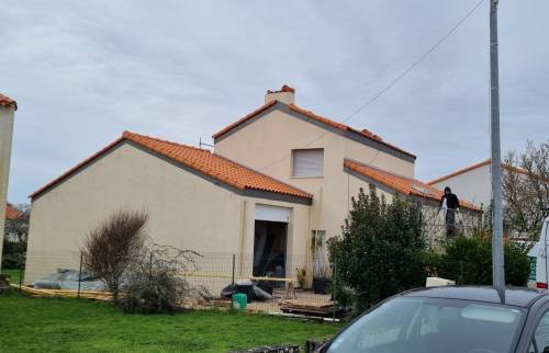 Isolation extérieure toiture (sarking) à Vertou pour une meilleure isolation