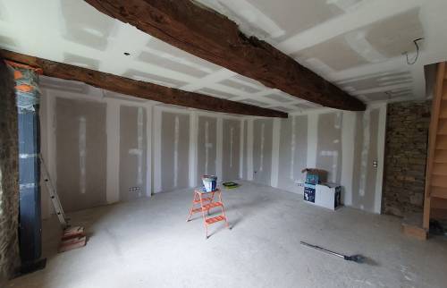 Isolation phonique et thermique terminée