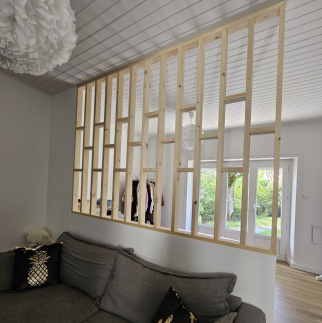 Pose claustra bois Libourne