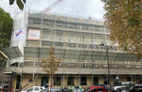 Ravalement d’une ambassade par La Maison Des Travaux de Paris Étoile