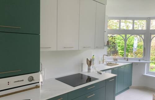 Cuisine et verrière La Maison des Travaux Rouen 4