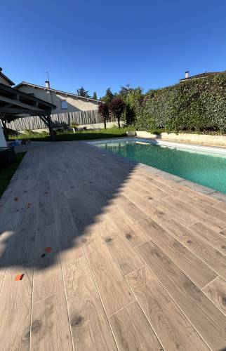 Réno terrasse piscine Craponne