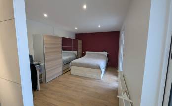 chambre aménagée