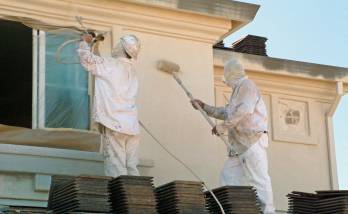 Ravalement de peinture pour la façade d’une maison à Itteville (91)