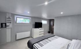 Garage converti en chambre