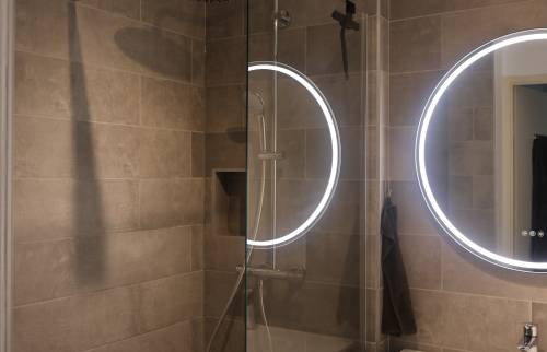 Douche à bac plat, rénovation à Toulouse 