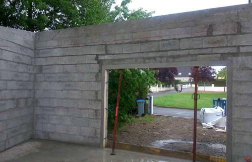 Elévation murs