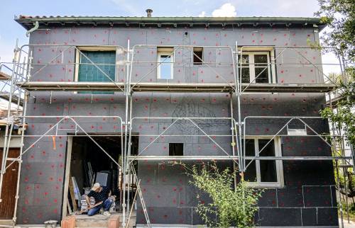 Isolation thermique par l'extérieur d'une maison à Toulouse