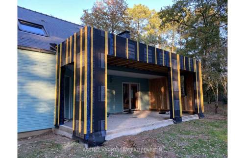 AGRANDISSEMENT MAISON EN BOIS