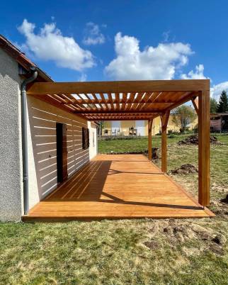 Construction de terrasse