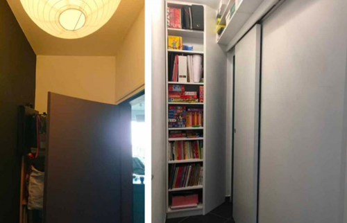 Agencement de couloir - placard sur-mesure