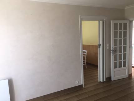 Cloison entre cuisine et salon avant travaux de démolition - Nantes 44