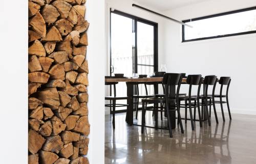 niche pour stocker le bois Orvault