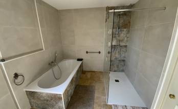 salle de bain rénovée 