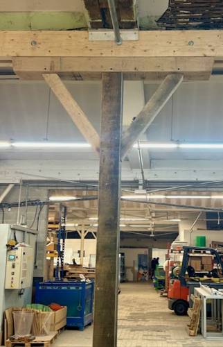 Renfort de structure dans un bâtiment industriel à Troyes 7