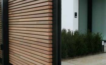 pose de portail et clôture bois