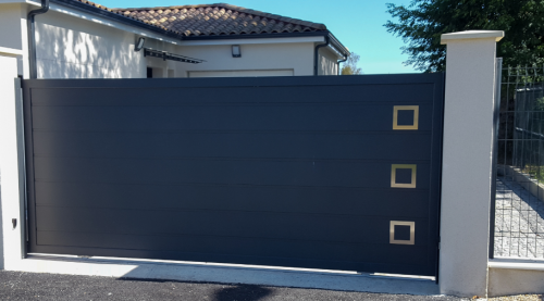 Pose de portail moderne Haguenau