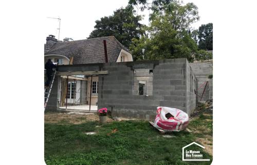 Extension d'un logement en Normandie 
