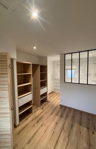 Rénovation d'un garage en suite parentale à Vienne