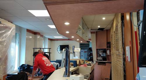 Installation électrique dans un commerce à Arras 62