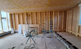 Extension en ossature bois