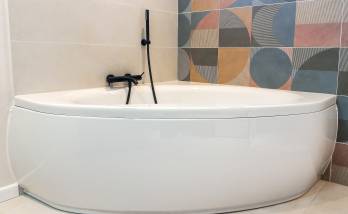 Baignoire d'angle design