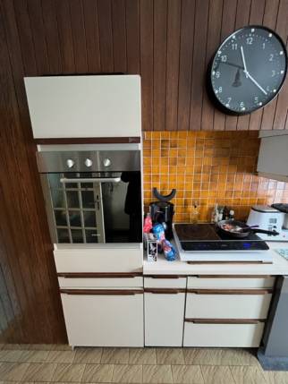 Ancienne cuisine avant travaux de rénovation de maison totale - Nantes 44