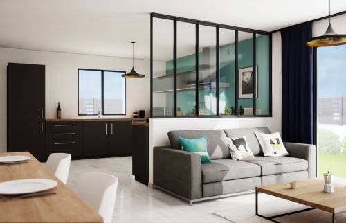 Rénovation des murs Création demi-cloison