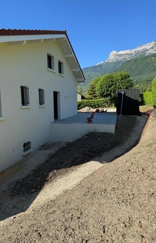 Amenagement terrain Saint Paul de Varces