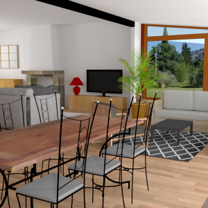 Rénovation du RDC  d'une maison à Itteville (91) - Frédérique Baggio - La Maison Des Architectes