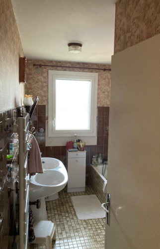Rénovation d’une salle de bains avec WC à Fraisse (42490)