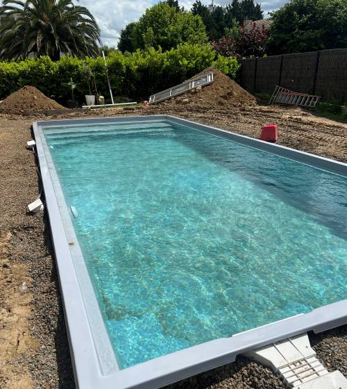 Beau projet piscine à Plérin par La Maison des Travaux Saint-Brieuc