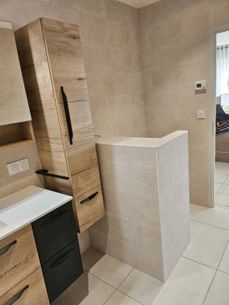 salle de bain rénovée