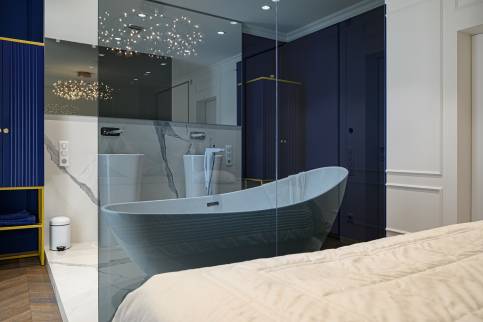 Salle de bain parentale