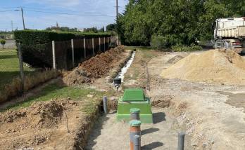  Mise aux normes d'un système d'assainissement autonome avec installation d'une micro-station d'épuration - Montauban 82000