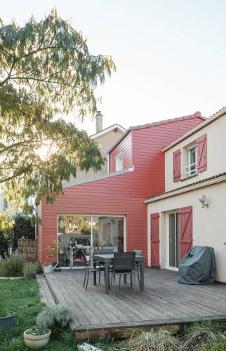 Surélévation d’une maison à Saint-Sébastien-sur-Loire (44230) - extérieur